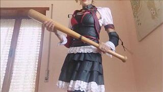 фантастическая Харли Квинн, которая соблазняет тебя своей способностью сосать - порно видео